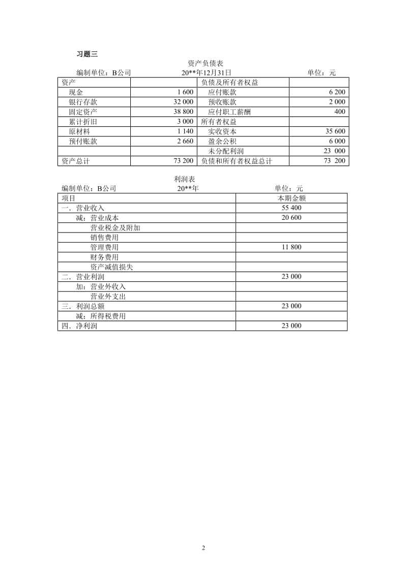 新编会计学考试习题答案第2版.docx_第2页