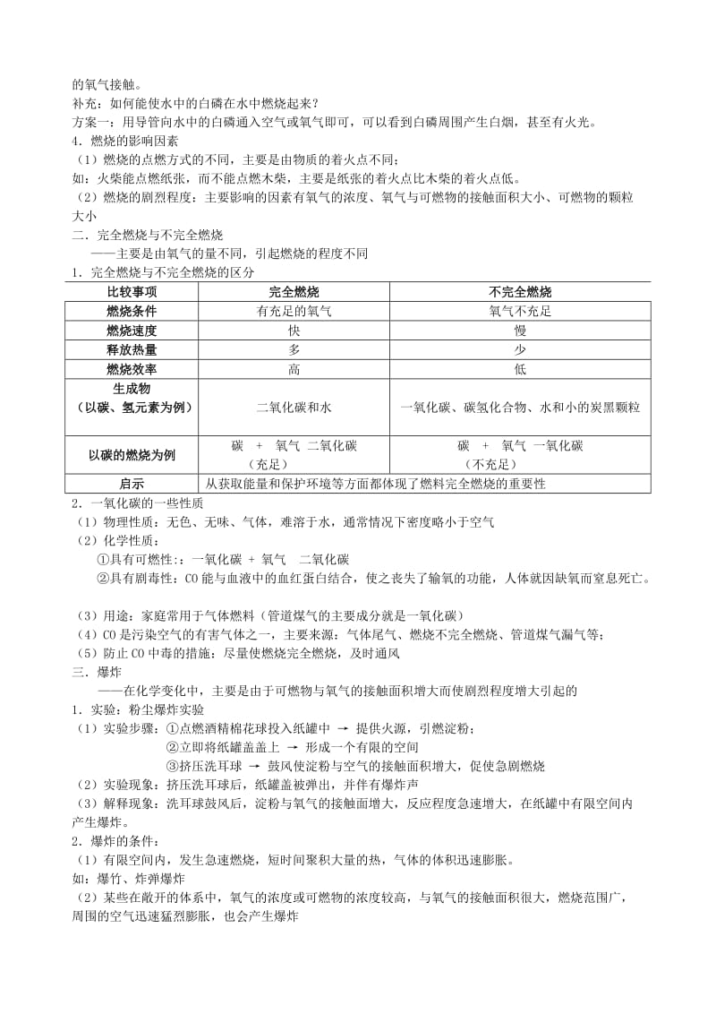 2019-2020年九年级化学 4.1《燃烧与灭火》教案 鲁教版.doc_第2页