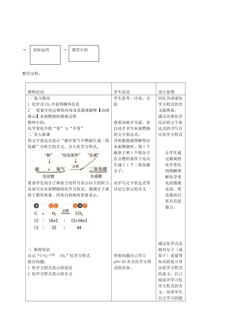 2019-2020年九年级化学上册《5.1 质量守恒定律（第2课时）》教案 新人教版.doc_第2页