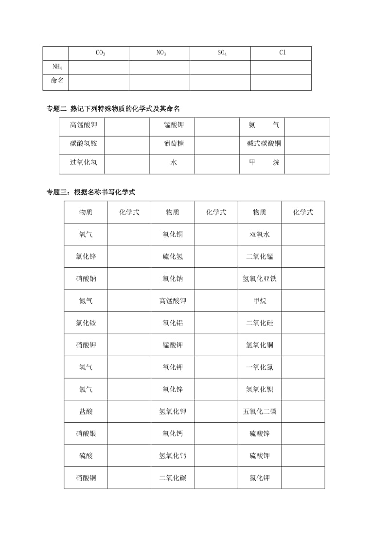 2019-2020年九年级化学全册 3.3.3 物质组成的表示方法教案 （新版）沪教版.doc_第3页