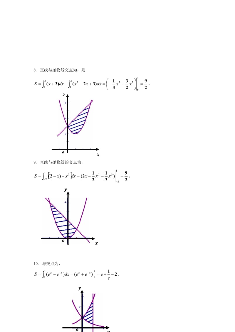 2019年高中数学 第4章 平面图形的面积同步练习 北师大版选修2-2.doc_第3页