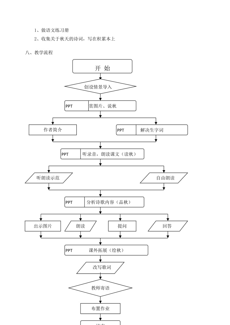 2019-2020年七年级语文上册 《秋天》优秀实用教案 人教新课标版.doc_第3页