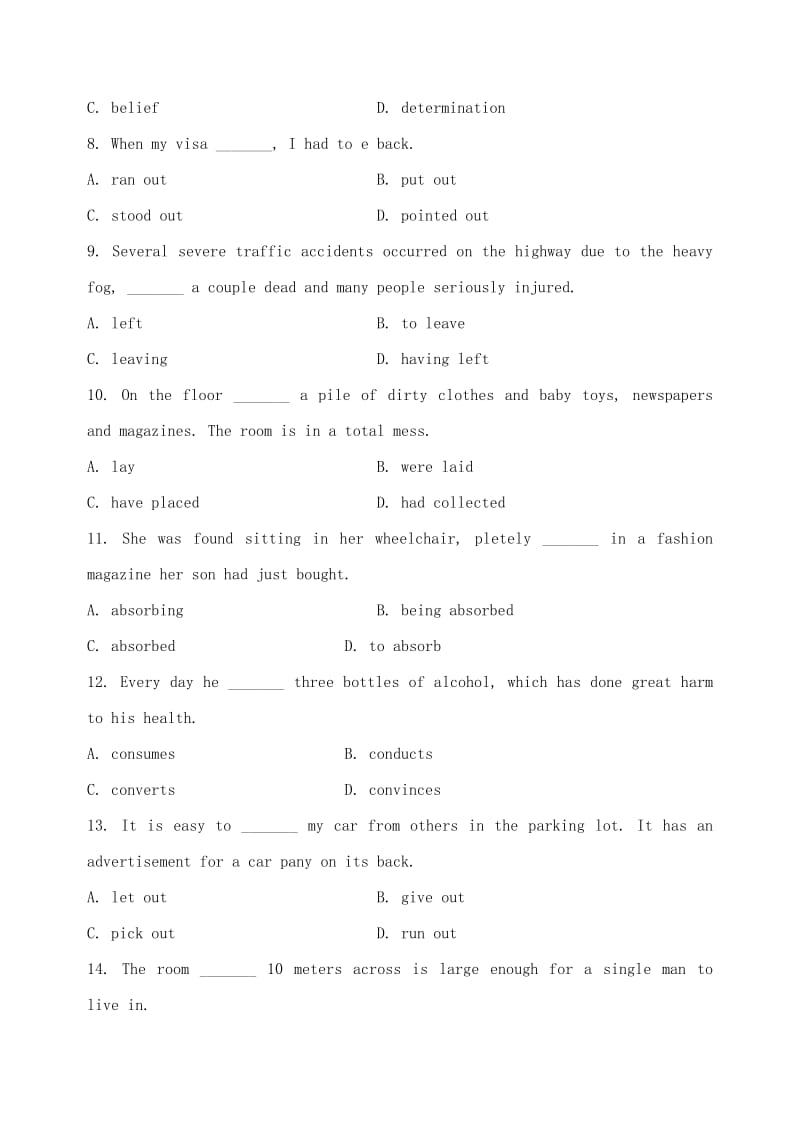 2019-2020年高考英语一轮复习 Module5 Unit2课时提升作业（十四）.doc_第2页