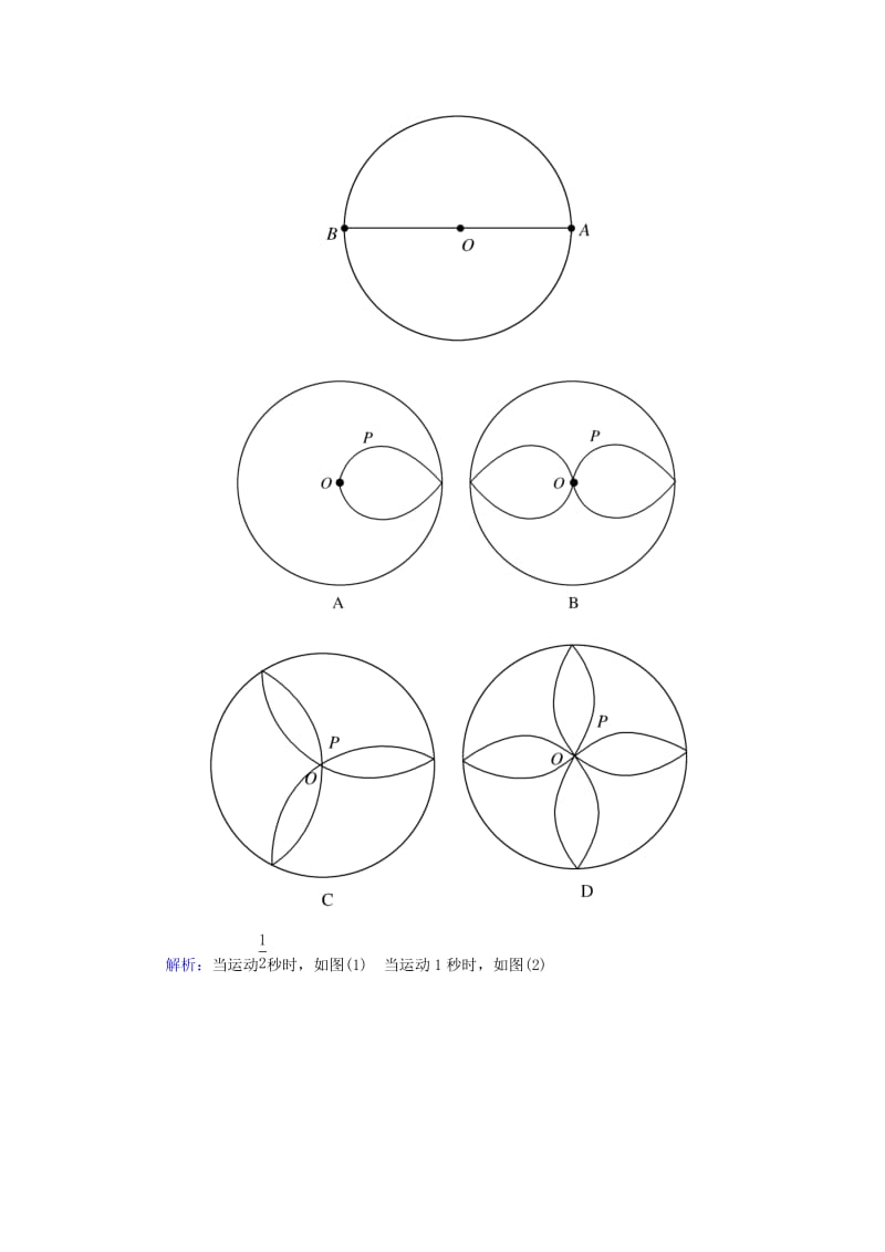 2019年高考数学一轮复习 8.8 曲线与方程课时作业 理（含解析）新人教A版.doc_第3页