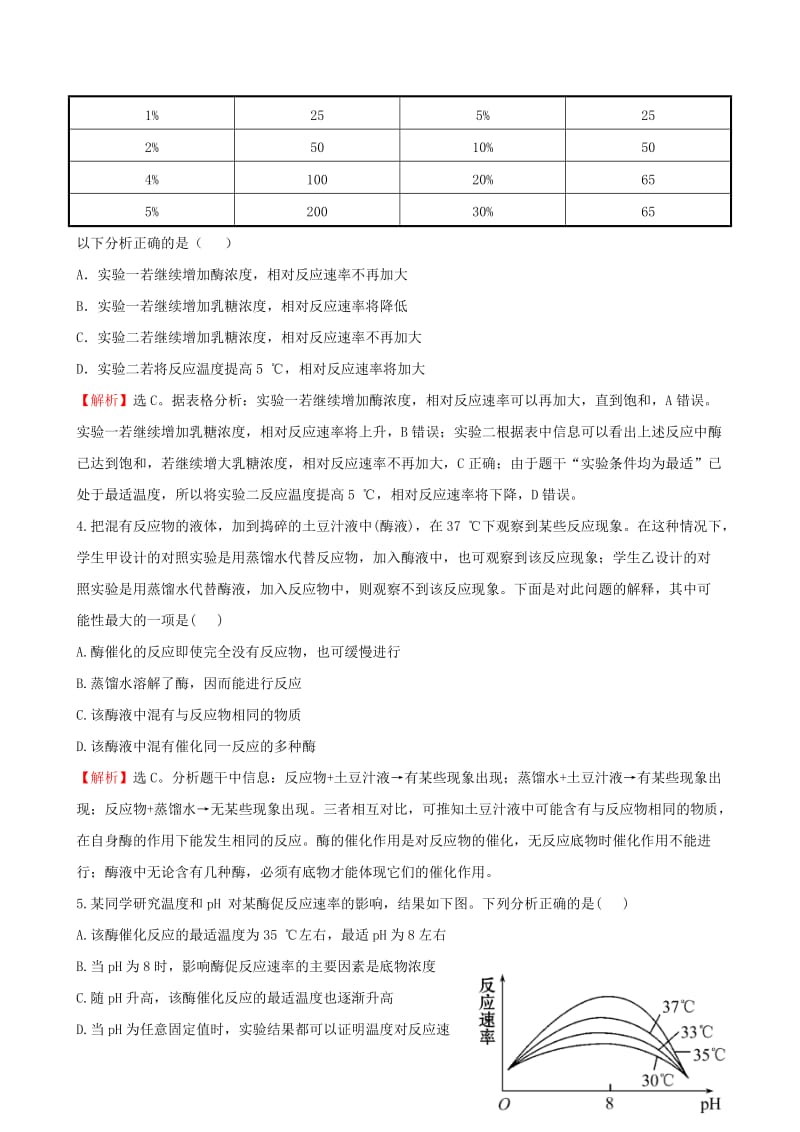 2019-2020年高考生物一轮复习 拓展创新题组 1.5.探究（含解析）.doc_第2页