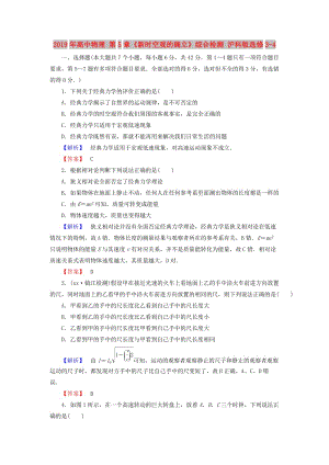 2019年高中物理 第5章《新時空觀的確立》綜合檢測 滬科版選修3-4.doc