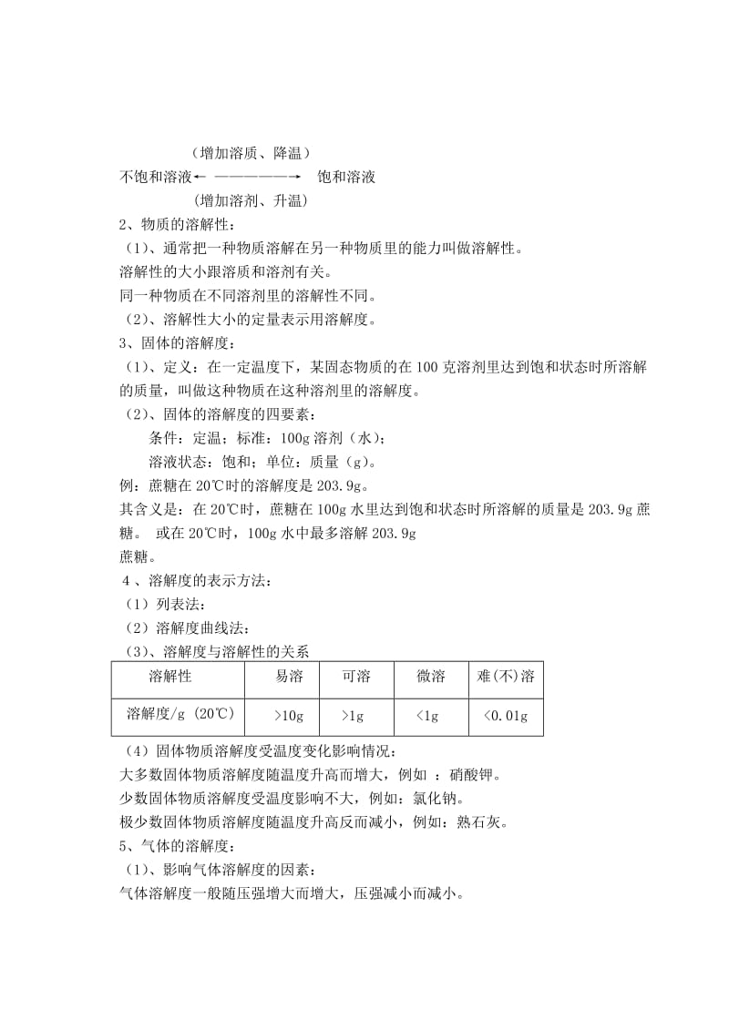 2019-2020年九年级化学下册 第九单元 课题2《溶解度》导学案 新人教版.doc_第2页