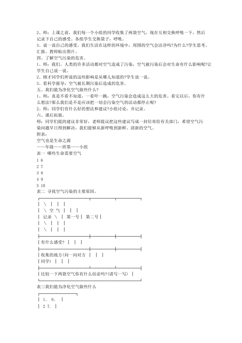 2019-2020年七年级生物《空气也是生命之源》教案.doc_第2页