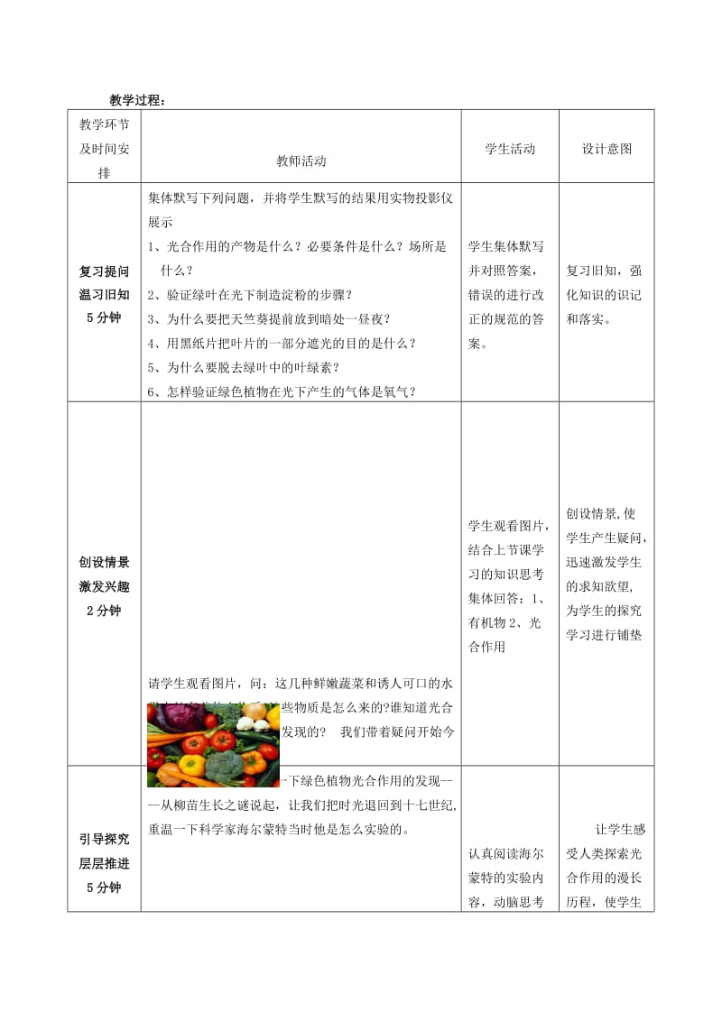 2019-2020年七年级生物上册 2.1.3 绿色植物的光合作用（第二课时）教学案（无答案）（新版）济南版.doc_第2页