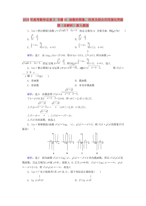 2019年高考數(shù)學(xué)總復(fù)習(xí) 專題01 函數(shù)的圖象、性質(zhì)及綜合應(yīng)用強(qiáng)化突破 理（含解析）新人教版.doc