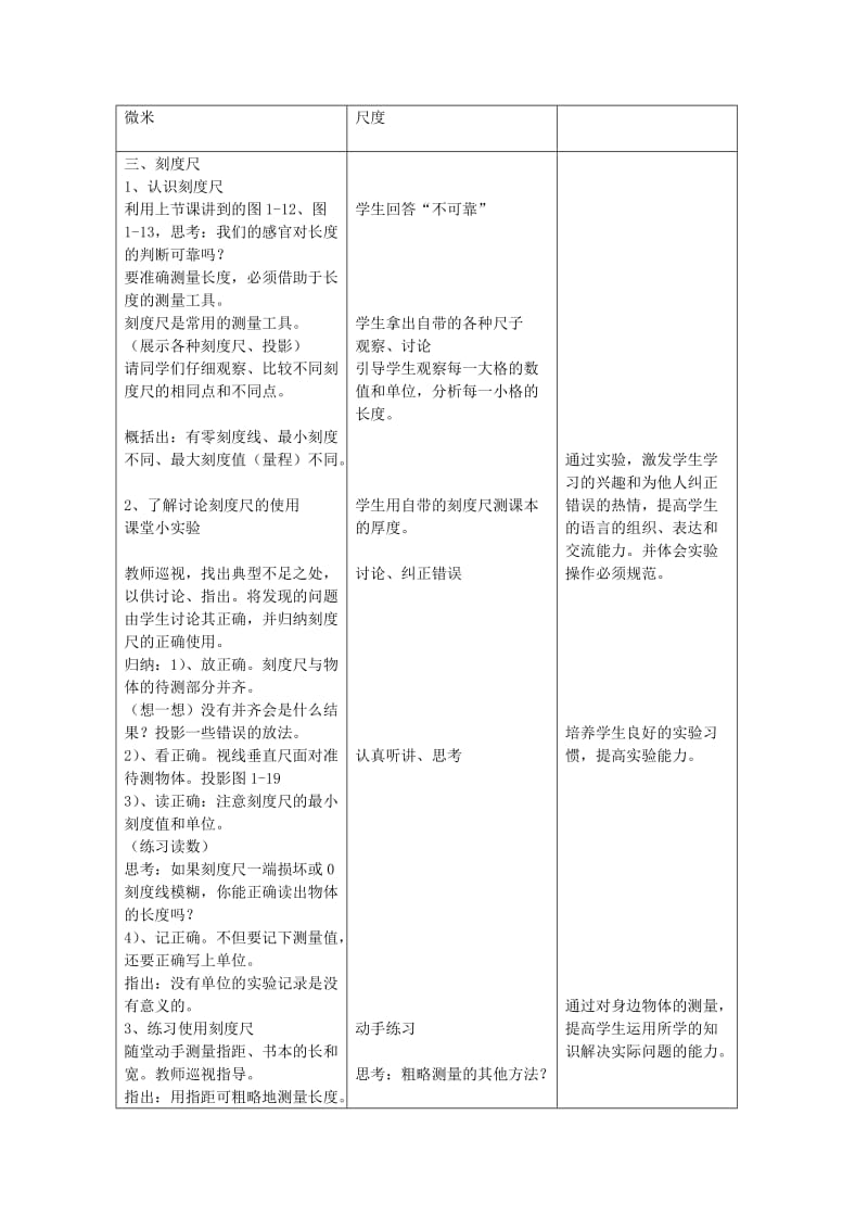 2019-2020年七年级科学上册《长度和体积的测量》教案5 浙教版.doc_第3页