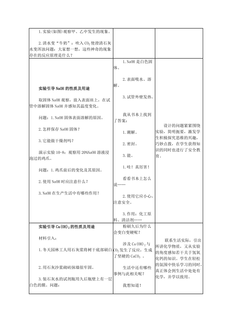 2019-2020年九年级化学下册 第十单元 课题1《常见的酸和碱》浓硫酸教案 新人教版.doc_第2页