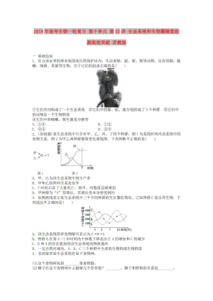 2019年高考生物一輪復(fù)習(xí) 第十單元 第32講 生態(tài)系統(tǒng)和生物圈隨堂檢測高效突破 蘇教版.doc