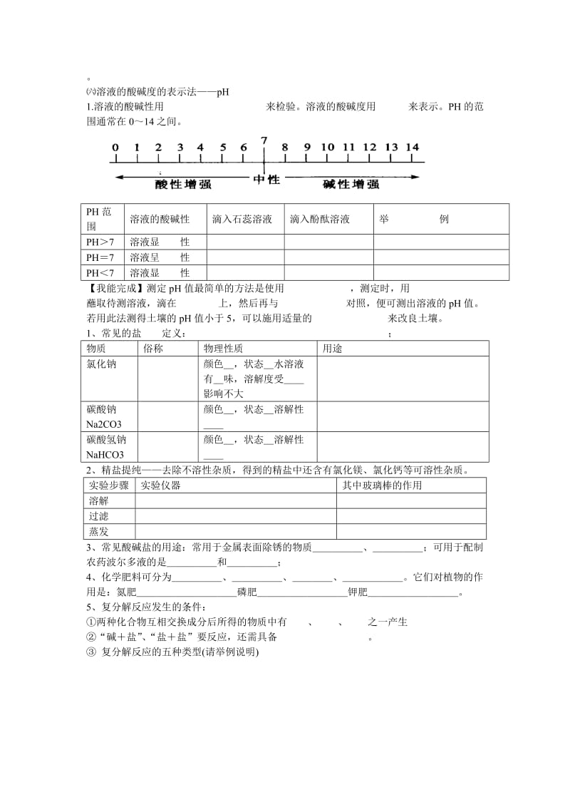 2019-2020年九年级化学《第十、十一单元》复习讲义 新人教版.doc_第2页