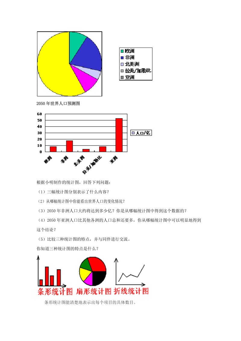 2019-2020年七年级数学上册 6.4 统计图的选择（一）教案 （新版）北师大版.doc_第3页