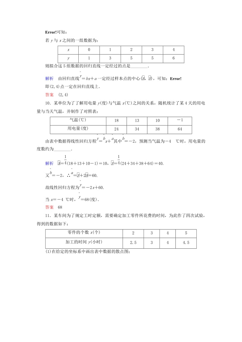 2019年高中数学 第三章 统计案例双基限时练17（含解析）新人教A版选修2-3.doc_第3页