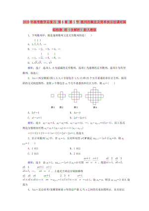 2019年高考數(shù)學(xué)總復(fù)習(xí) 第6章 第1節(jié) 數(shù)列的概念及簡單表示法課時跟蹤檢測 理（含解析）新人教版.doc