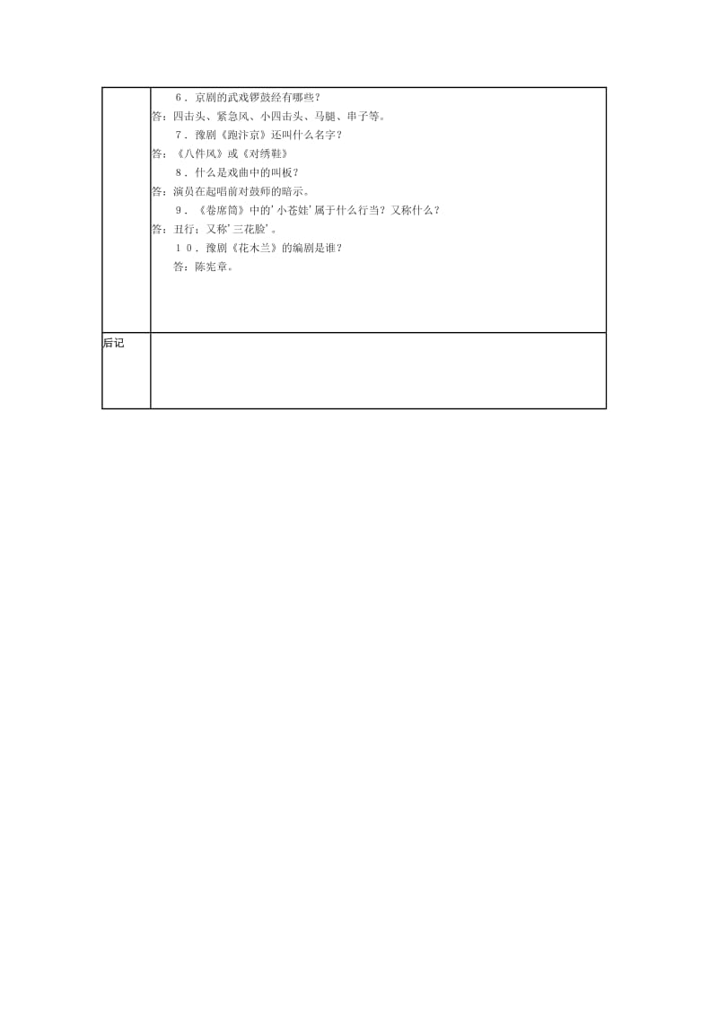 2019-2020年七年级语文下册 《戏曲大舞台》教案 人教新课标版.doc_第3页