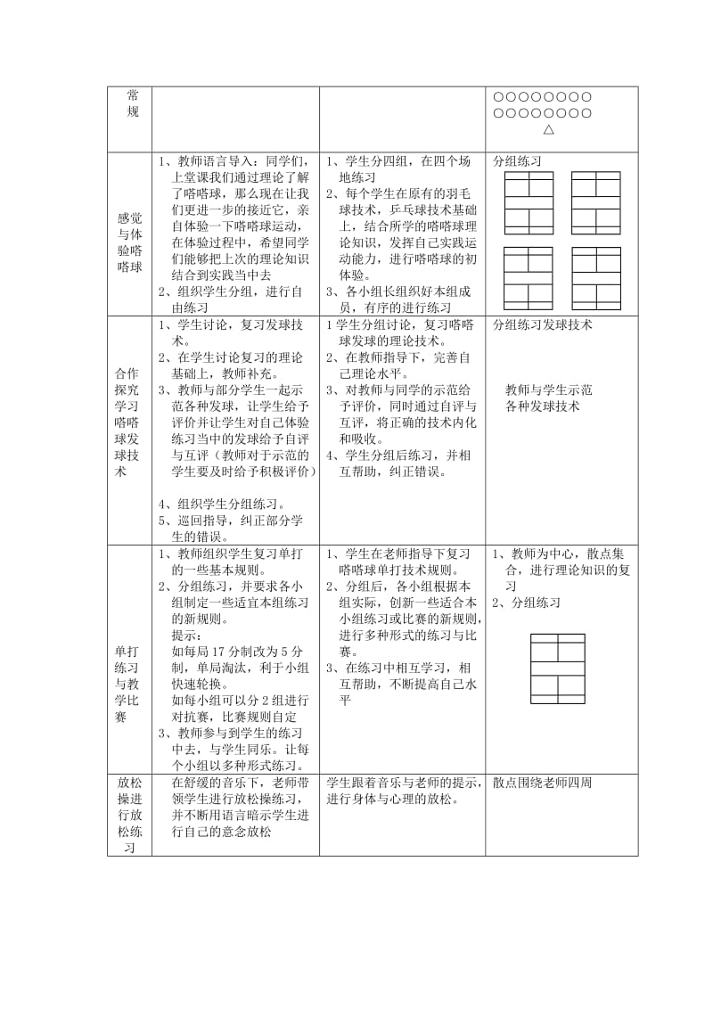 2019-2020年七年级体育 嗒嗒球实践课教案.doc_第2页