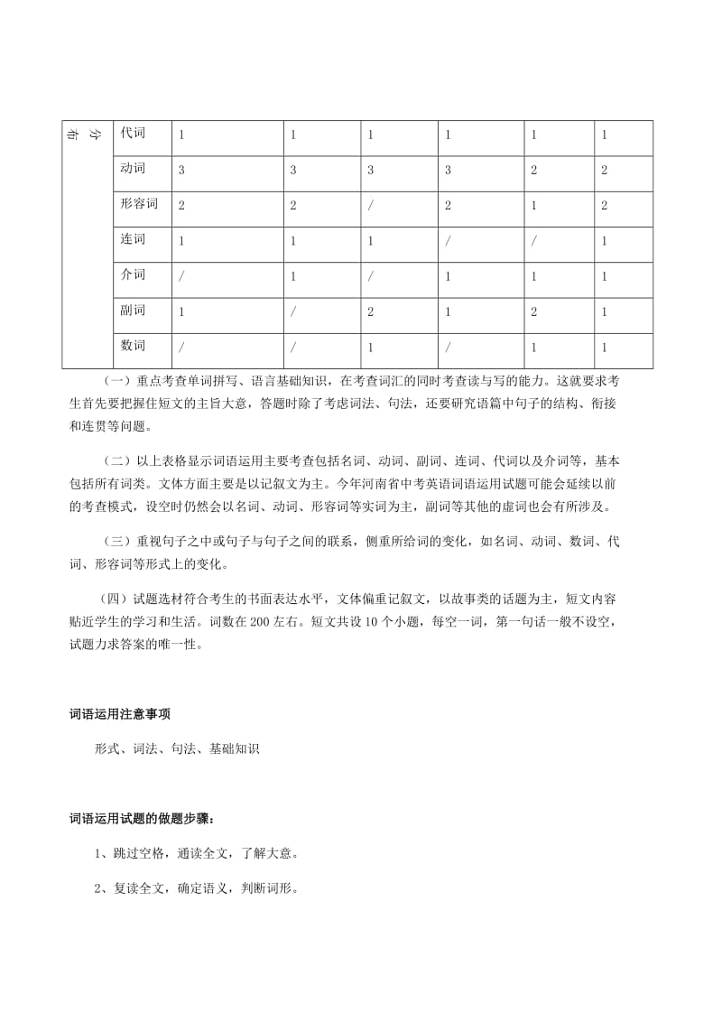 2019-2020年中考英语二轮复习第11讲词语运用专题讲义.doc_第2页