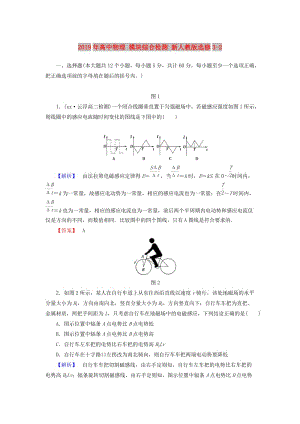 2019年高中物理 模塊綜合檢測 新人教版選修3-2.doc