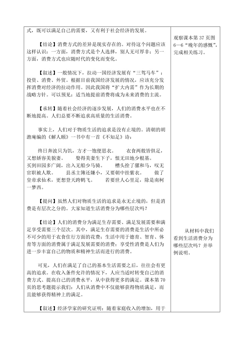 2019-2020年七年级历史与社会 第六单元第一课时尚与未来教案 人教新课标版.doc_第2页