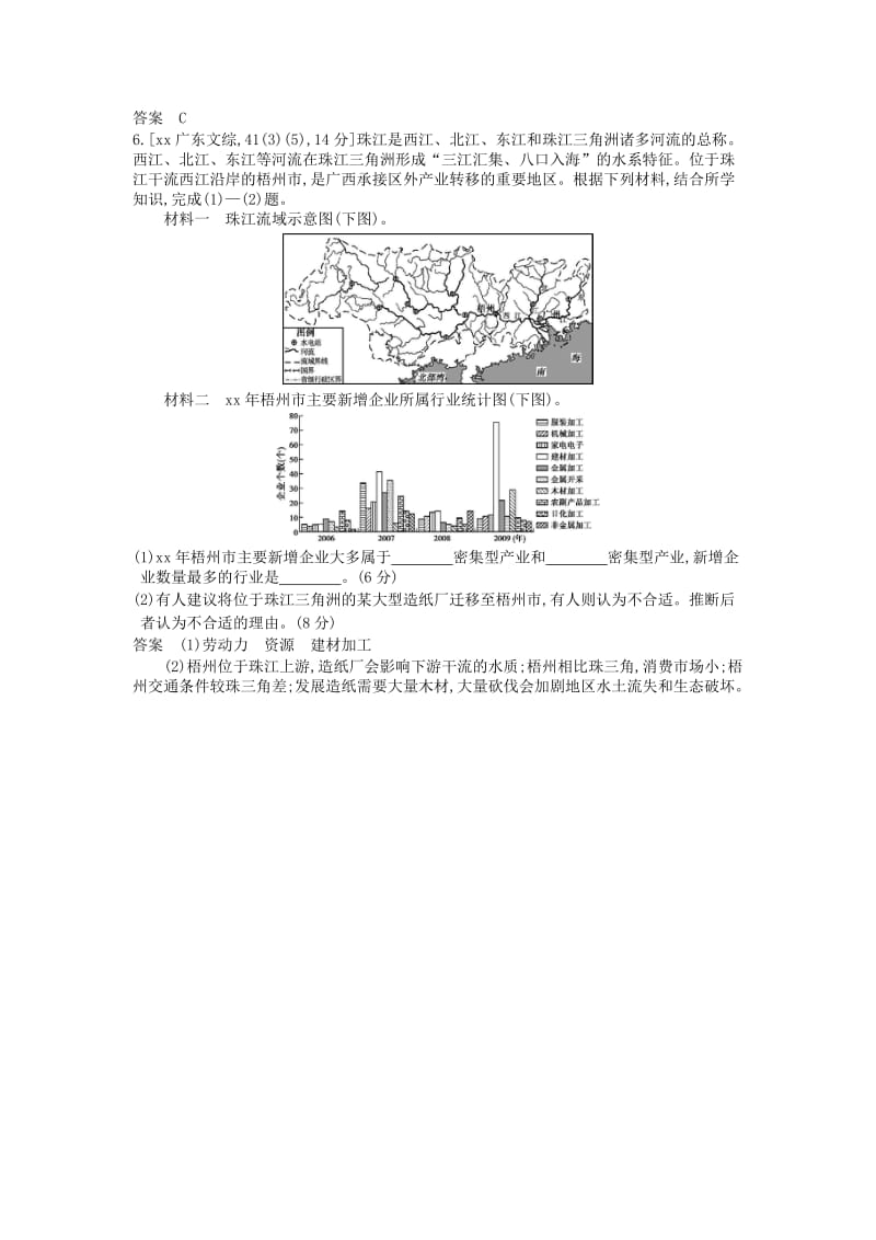 2019年高考高考地理一轮复习 第18单元 区际联系与区域协调发展.doc_第2页