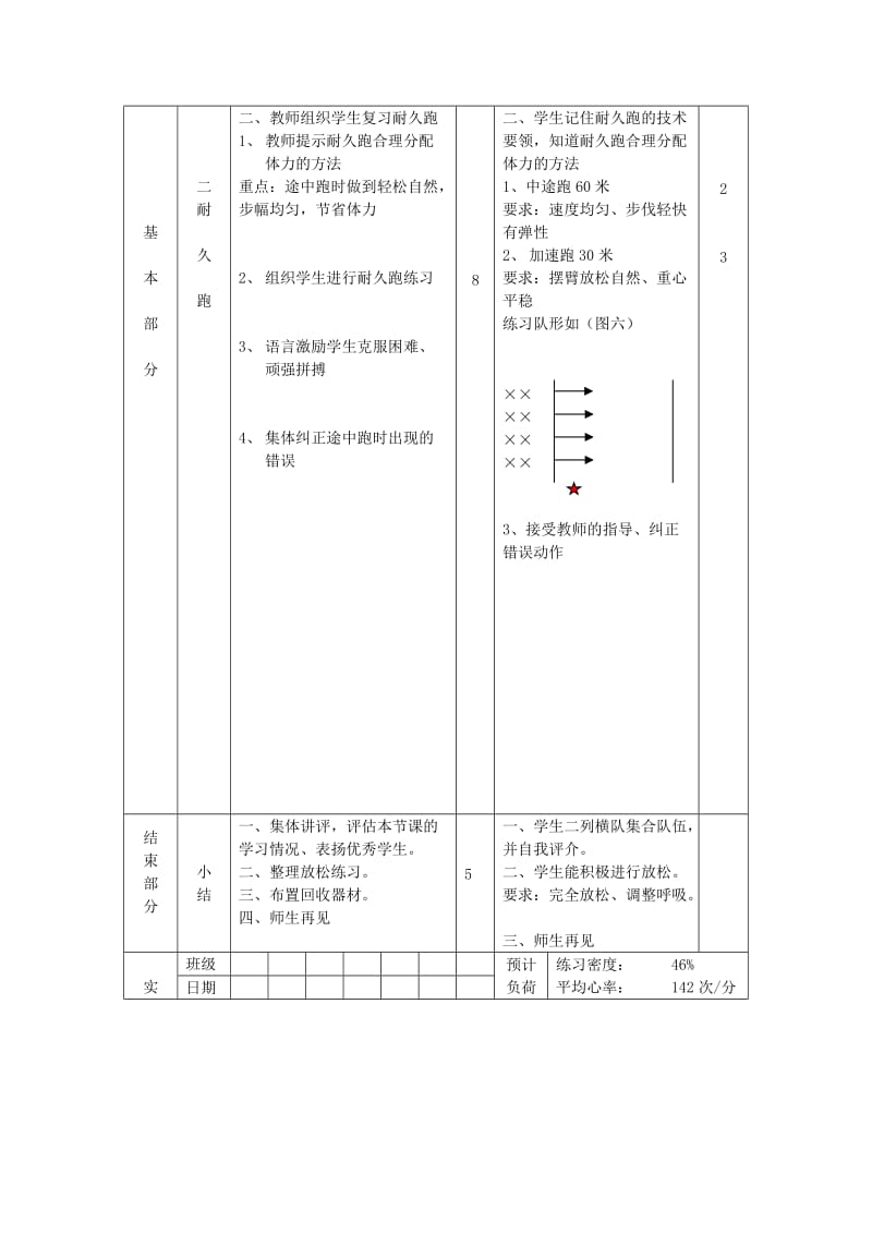 2019-2020年九年级体育 第13周 第25次课教案.doc_第3页