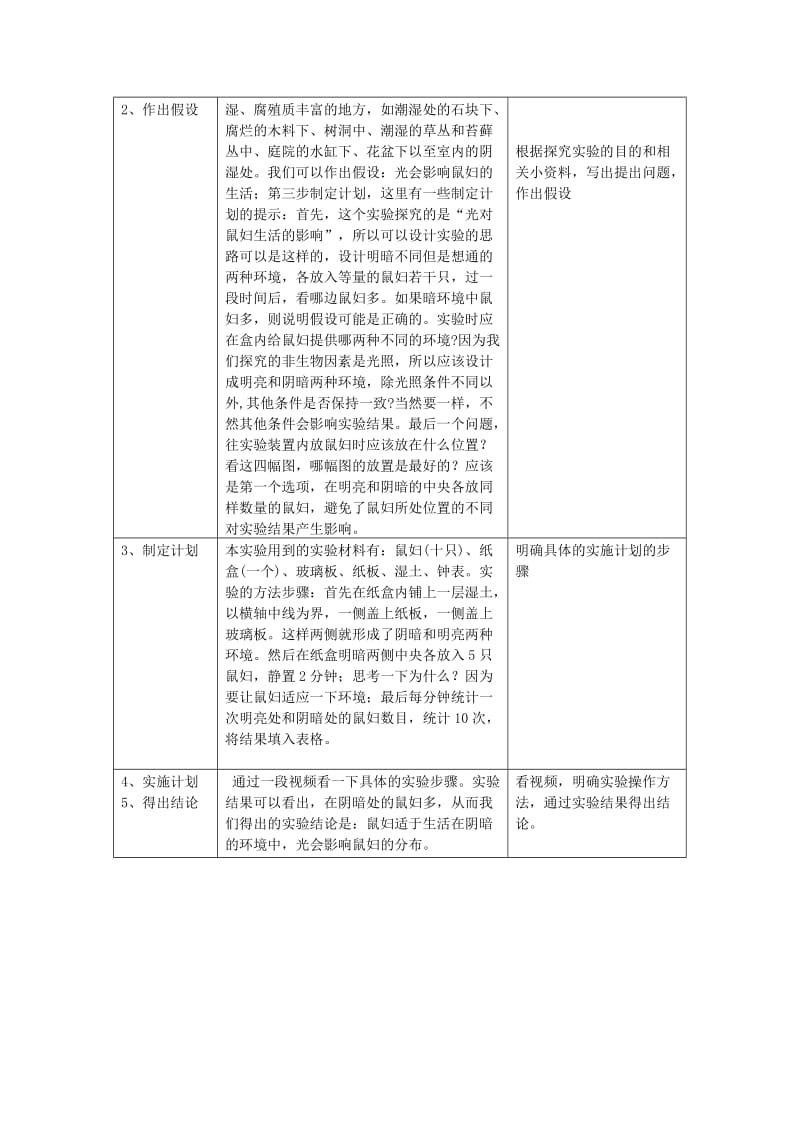 2019-2020年七年级生物上册第一单元第二章第一节生物与环境的关系第2课时教案新版新人教版.doc_第2页