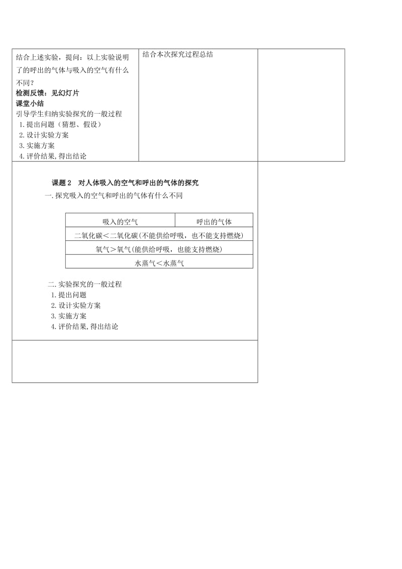 2019-2020年九年级化学上册《1.2 化学是一门以实验为基础的科学（第2课时）》教案 （新版）新人教版.doc_第3页