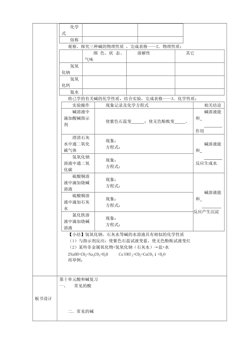 2019-2020年九年级化学《第十单元酸和碱》教案 新人教版.doc_第3页