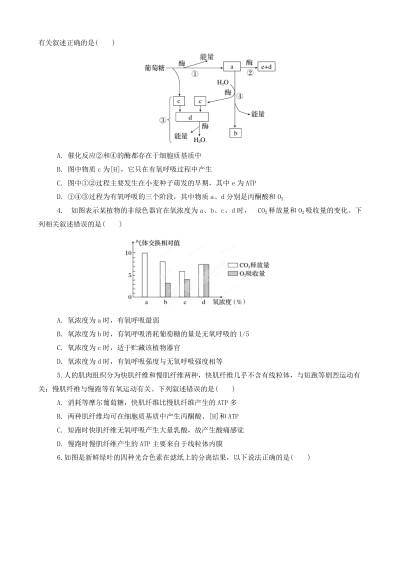 2019-2020年高考生物专题复习 专题二 酶、呼吸和光合作用.doc_第2页