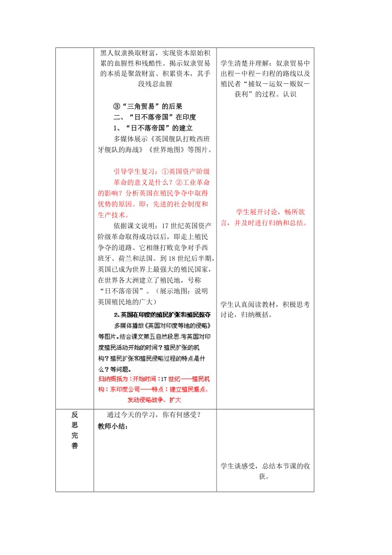 2019-2020年九年级历史上册 第15课《血腥的殖民掠夺》教案 新人教版 (I).doc_第2页