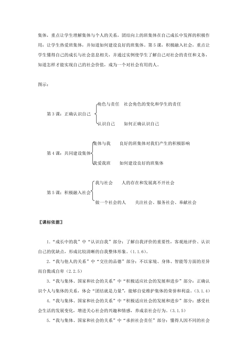 2019-2020年七年级思想品德上册 第二单元个人、集体与社会教学要点 北师大版.doc_第2页