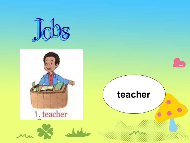 人教新起点小学英语四年级上册《Unit6 Jobs》PPT课件 (2)_第2页