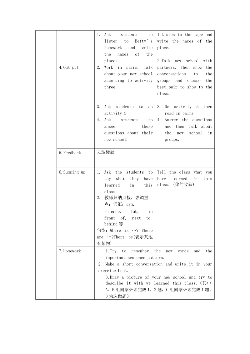 2019-2020年七年级英语上册 Module3 Unit2教学设计 外研版.doc_第3页