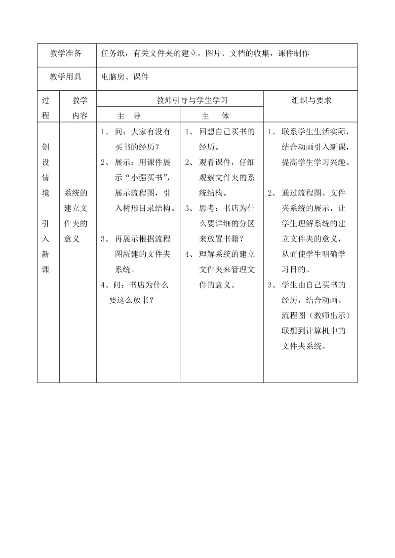 2019-2020年七年级信息技术 《我们的好帮手—资源管理器》教学设计 青岛版.doc_第2页