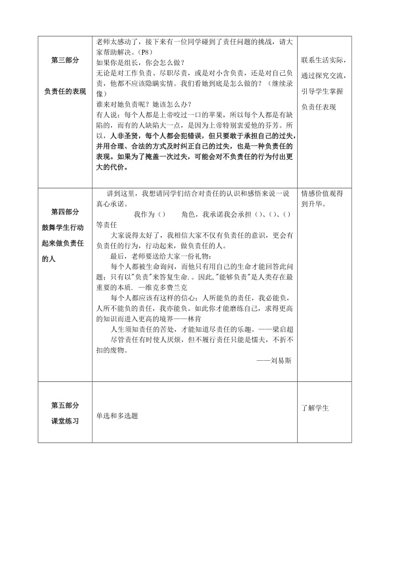 2019-2020年九年级政治全册《第一单元 第一课 第一框 我对谁负责 谁对我负责》教学设计 新人教版.doc_第3页