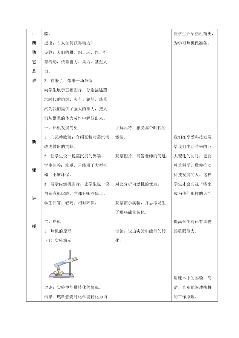 2019-2020年九年级物理全册 14.1 热机教案 （新版）新人教版(2).doc_第2页