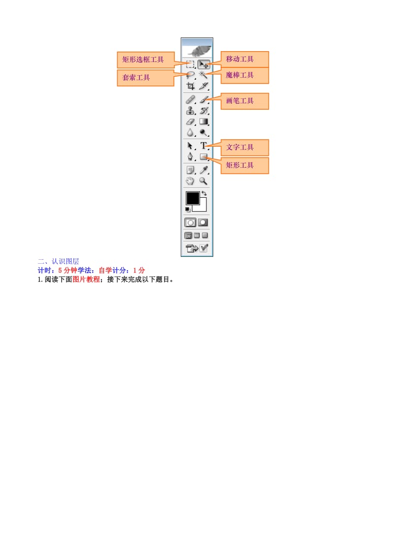 2019-2020年八年级信息技术上册 第4课 奇妙的图层（1）指导教学书.doc_第3页