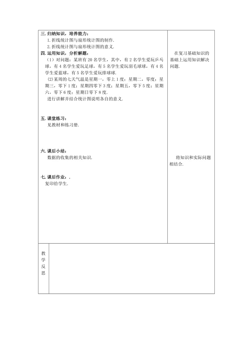 吉林省长春市双阳区八年级数学上册 第15章 数据的收集与表示 15.2 数据的表示教案（2）（新版）华东师大版.doc_第2页