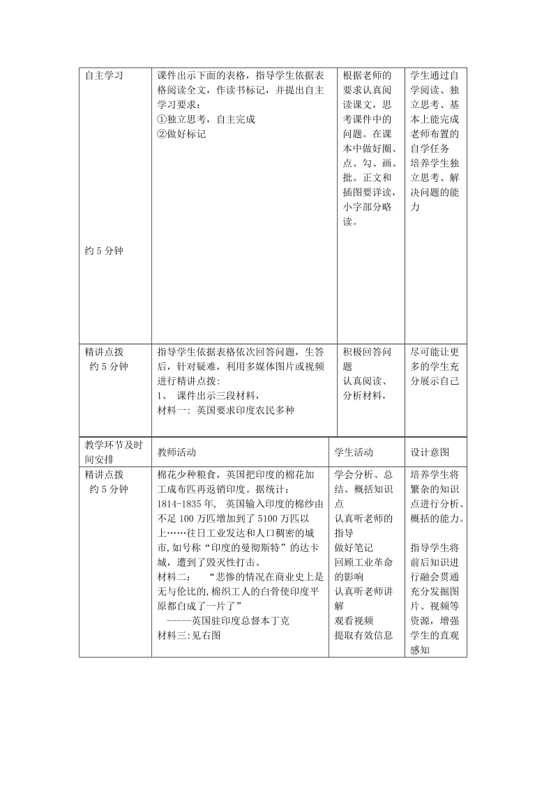 2019-2020年九年级历史上册 第五单元 第16课 殖民地人民的抗争教案 新人教版 (I).doc_第2页