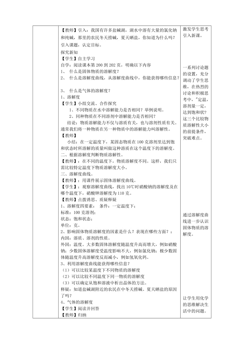 2019版九年级化学下册第七章溶液7.2物质溶解的量教案2新版粤教版.doc_第2页