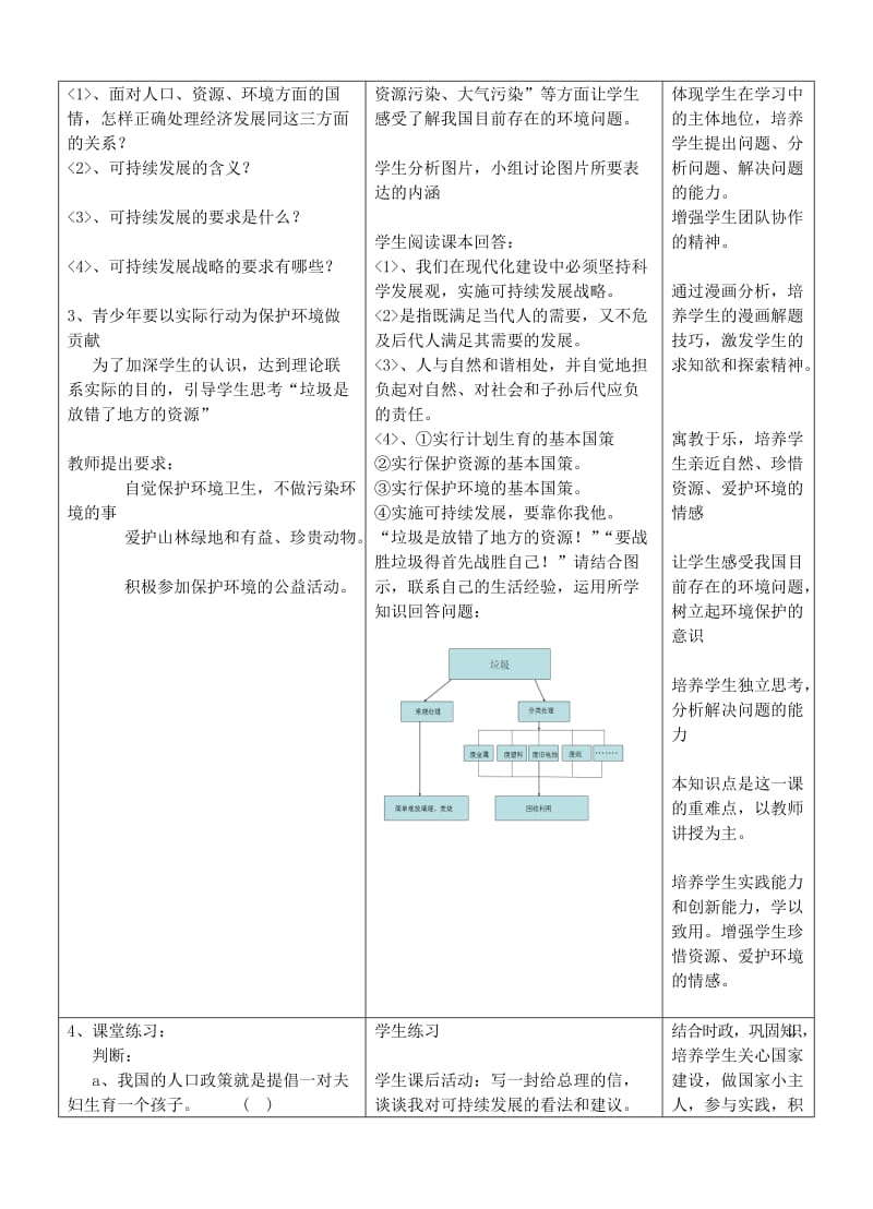 2019-2020年九年级政治 实施可持续发展战略教案 粤教版.doc_第3页