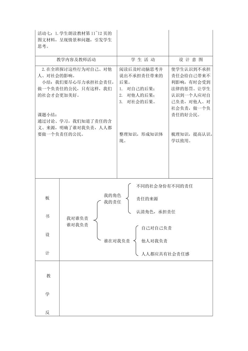 2019-2020年九年级政治全册 1.1.1我对谁负责 谁对我负责教案 新人教版.doc_第3页