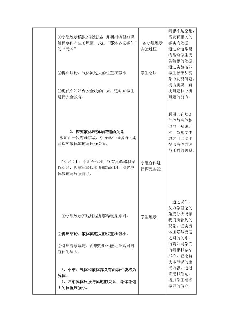 2019-2020年八年级物理下册 流体压强教案 新人教版.doc_第2页