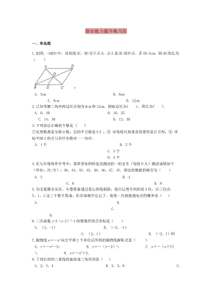 2019中考數(shù)學(xué) 綜合能力提升練習(xí)四（含解析）.doc