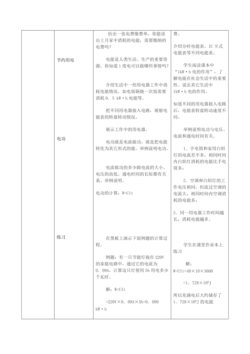 2019-2020年九年级物理全册 18.1 电能 电功教案 （新版）新人教版(VI).doc_第2页