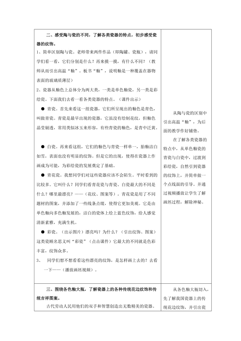 2019-2020年初中美术《瓷器风韵》教学设计 浙教版.doc_第2页