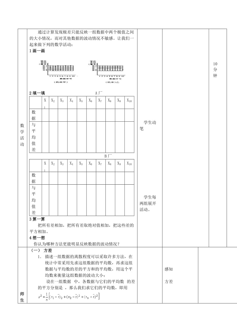 2019-2020年九年级数学上册 第二章 数据的离散程度 2.2 方差与标准差 名师教案 苏科版.doc_第2页